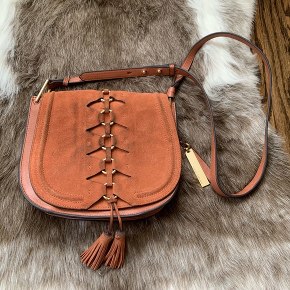 Vince Camuto Handbags - VINCE CAMUTO SUEDE GENUINE LEATHER PURSE